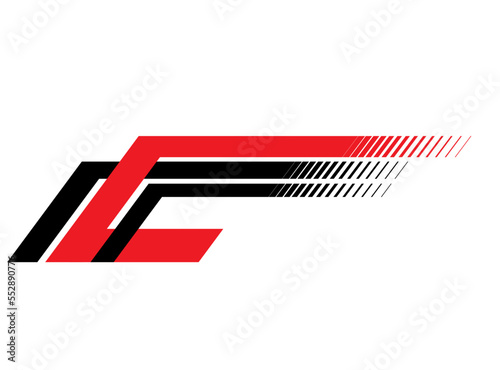 Vector pattern on a white background. Striped design element. Sticker for vehicles, boats, motorcycles, sports cars, trucks, bodies, cabins, toys,
clothes. Modern vector background.