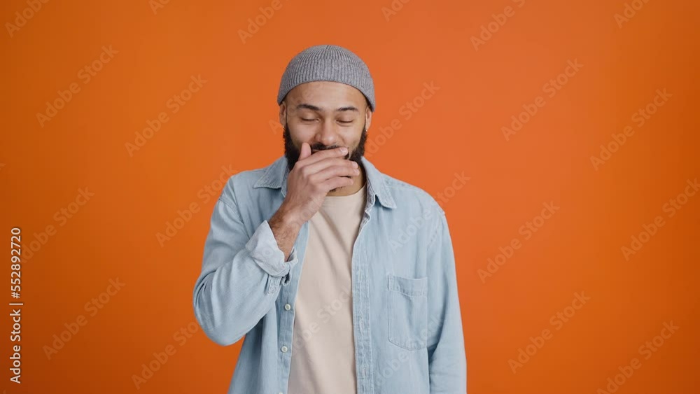 African American man points finger and mocks laughing African American man points finger and mocks laughing