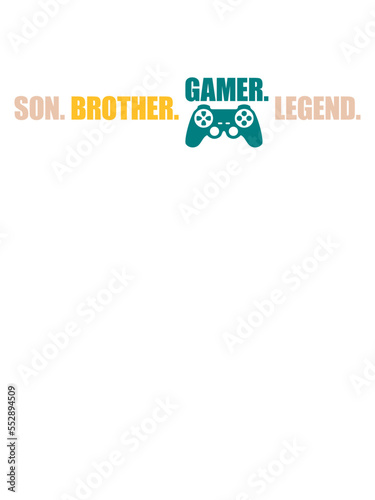 son brother gamer legend 