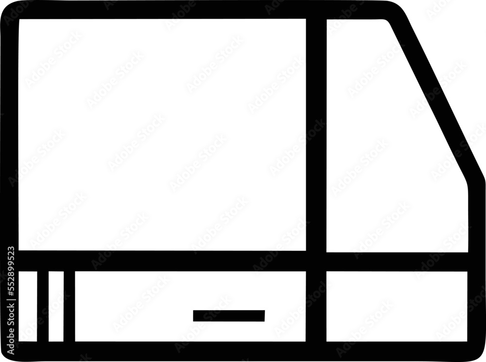 Computer icon symbol in a white background, black laptop icon symbol on the white background Computer icon symbol in a white background, black laptop icon symbol on the white background