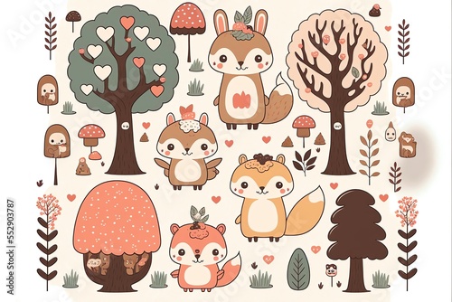 Woodland critters 