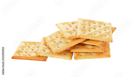 Tableau sur toile Cracker isolated on transparent png