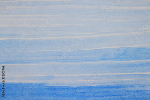 blue brush strokes watercolor abstract background © kichigin19