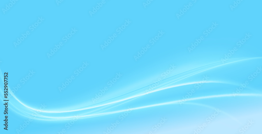 Fototapeta premium Abstract blue wave background