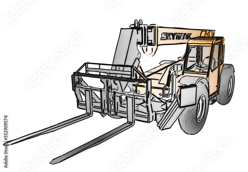 JLG 10042 Foklift Lull Telehandler