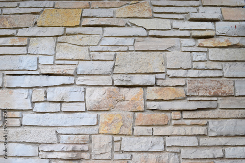 Aged Stone Wall Background Weathered Outdoors