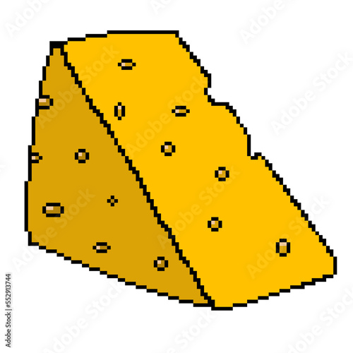 pixel icon proper nutrition hard cheese