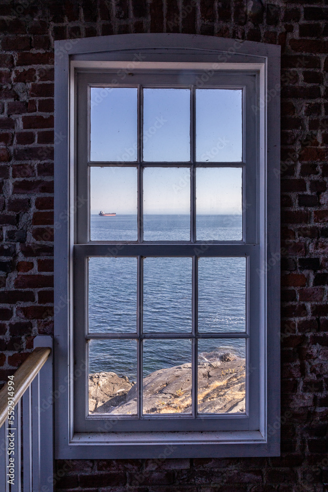 Fototapeta premium Window with Ocean View