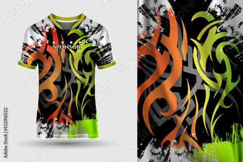 Wonderful and Bizarre T shirt sports abstract jersey suitable for racing, soccer, gaming, motocross, gaming, cycling.