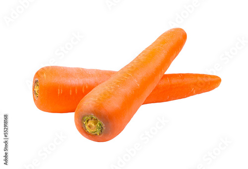 Fresh carrot on transparent png