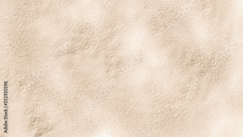 Graphic design of a background of smooth powder or soft sand, high contrast, light brown beige tones.  For the banner scene, advertising, products, templates, seasons, beauty, cosmetics, nature