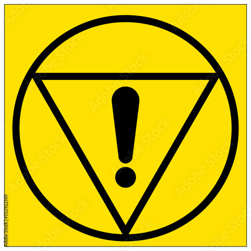 Electrical emergency shut off sign and label