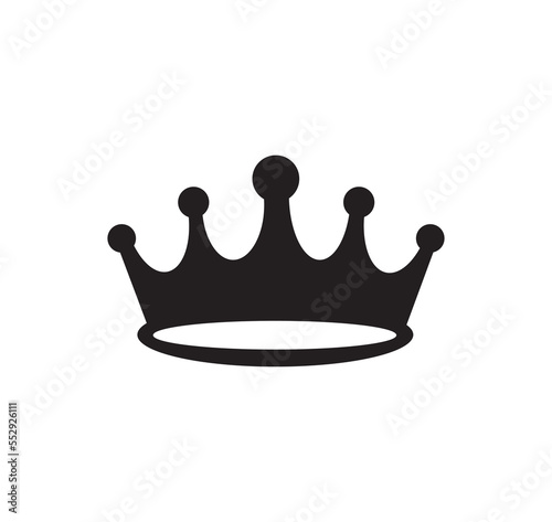 Crown icon vector design.