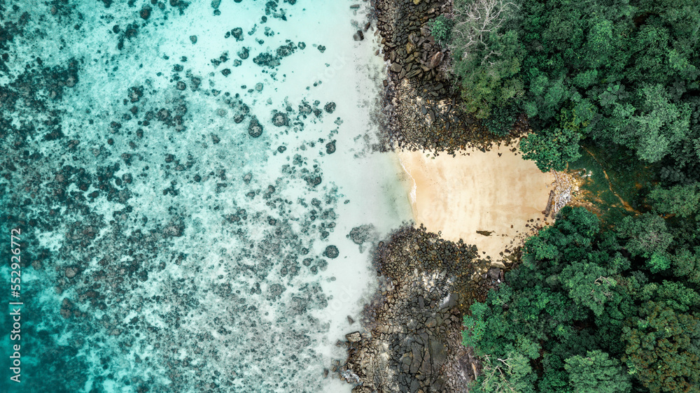 Hidden Beach in Ko Phi Phi Island Krabi