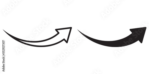 ofvs261 OutlineFilledVectorSign ofvs - arrow curved vector icon . up pointing sign . isolated transparent . outline and filled version . AI 10   EPS 10   PNG . g11601