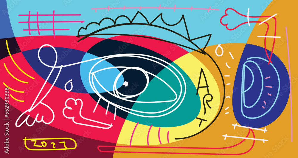 Fototapeta premium Abstract liquid shape. Fluid geometric design. Isolated gradient waves with geometric lines, dots, batik, Indonesia pattern. Vector illustration.