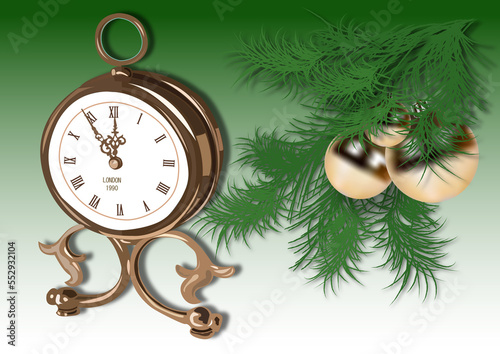 new year decoration