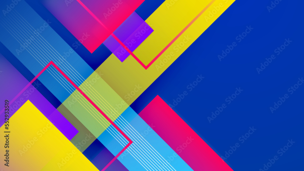 custom made wallpaper toronto digitalAbstract colourful design on blue background