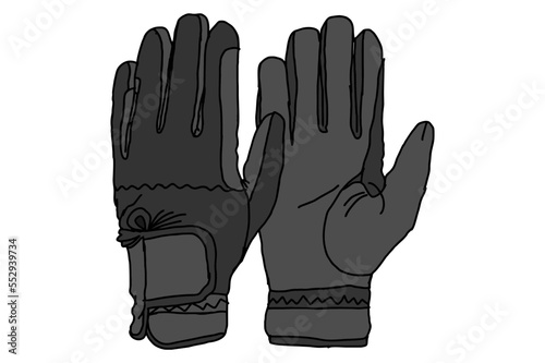 Black Men's Gloves