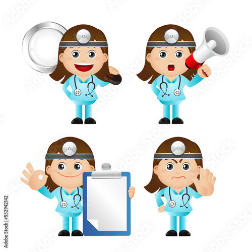 Cute Set - Set of Doctor 
