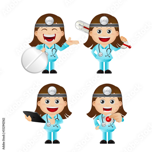 Cute Set - Set of Doctor 