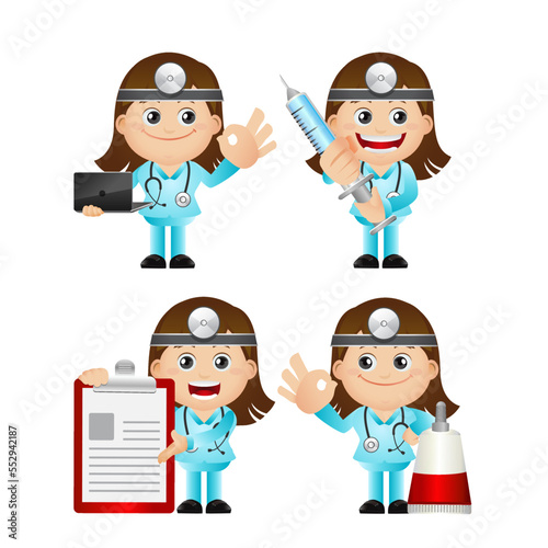Cute Set - Set of Doctor 