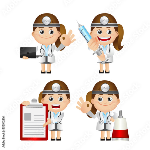 Cute Set - Set of Doctor 