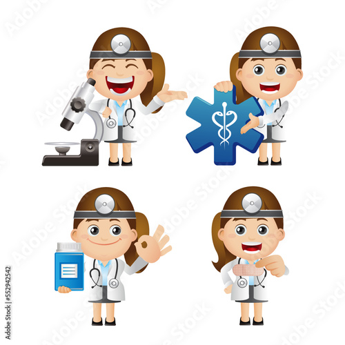 Cute Set - Set of Doctor 