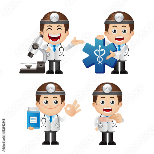 Cute Set - Set of Doctor 