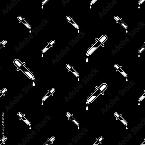 Eye Dropper Icon Seamless Pattern M_2212002