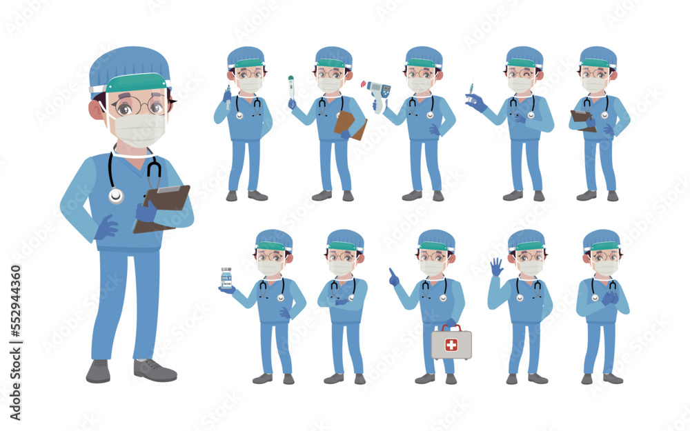 Doctor wearing protective suite to fight coronavirus
Doctor wearing protective suite to fight coronavirus