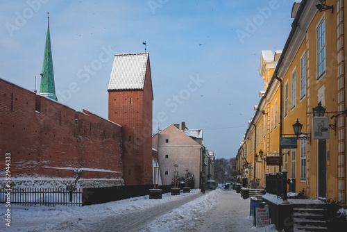 View to the historic centre of Riga, Latvia