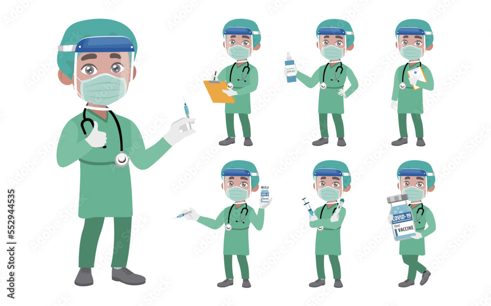 Doctor wearing protective suite to fight coronavirus Doctor wearing protective suite to fight coronavirus