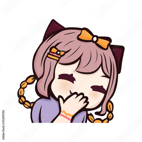 Twitch emotes character sub badges design