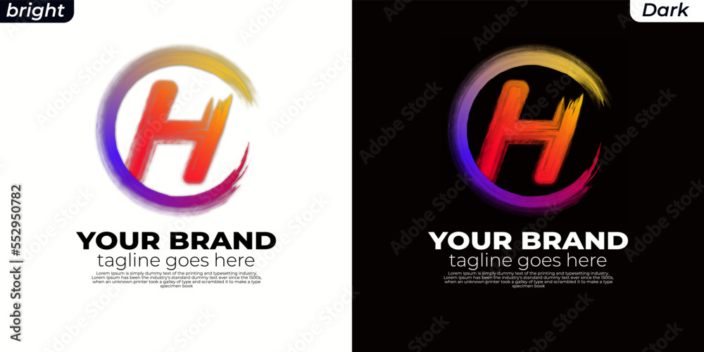 logo Brush initial H, CH, HC, HO, OH, circle H ,Round spiral. Wavy cycle. Circular pattern. Black frame on white background. Rotate ring. Circe line. colors orange, yelow, blue, pink logo Brush initial H, CH, HC, HO, OH, circle H ,Round spiral. Wavy cycle. Circular pattern. Black frame on white background. Rotate ring. Circe line. colors orange, yelow, blue, pink