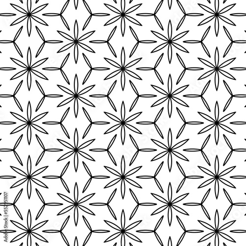 Line painting art, White and black line drawings, designs, Patterns for use as background.