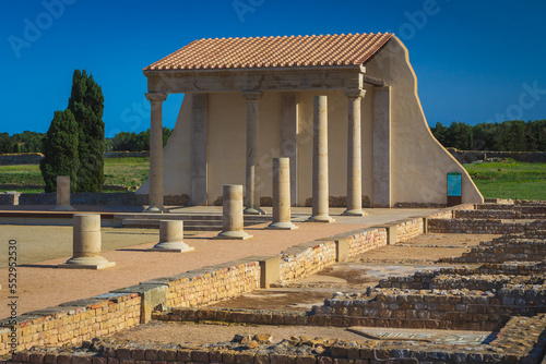 Ruins of the ancient town Empuries photo