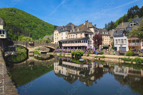 Schilderij op canvas In the old town of Vianden
