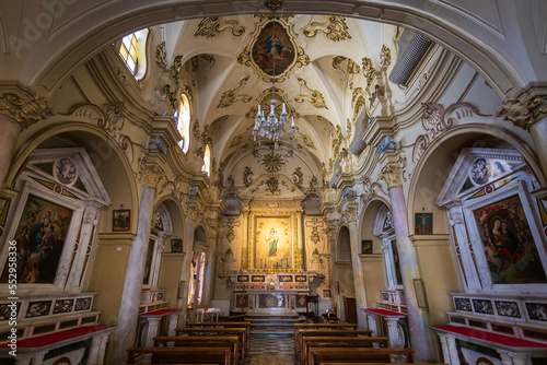 Church in the old town of Martina Franca