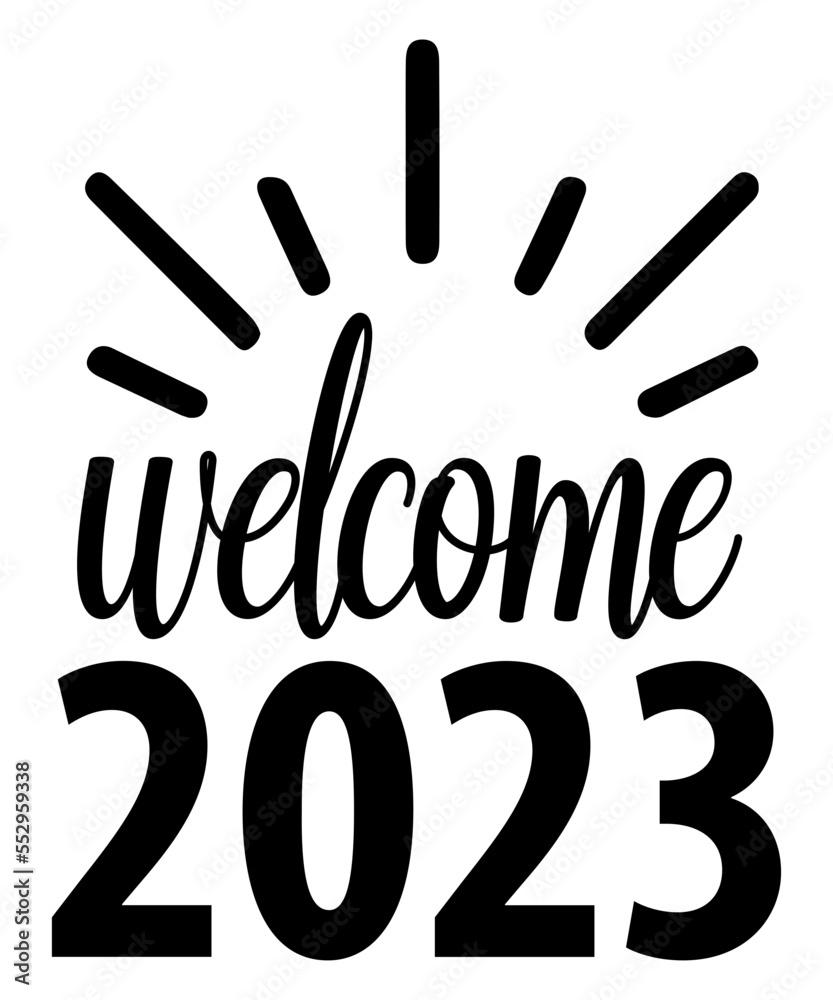 Happy New Year SVG Design Happy New Year SVG Design
