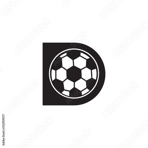 D logo illustration ball design vector