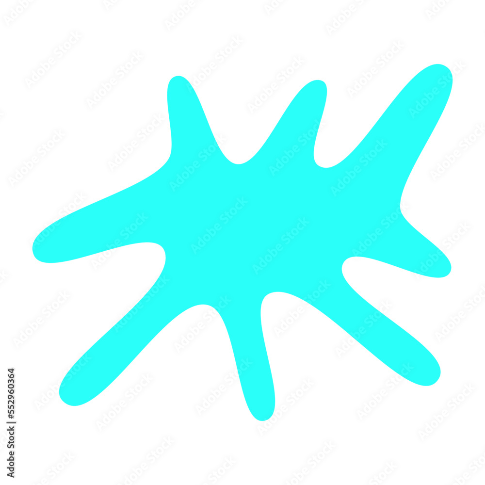 An abstract transparent splatter shape design element. An abstract transparent splatter shape design element.