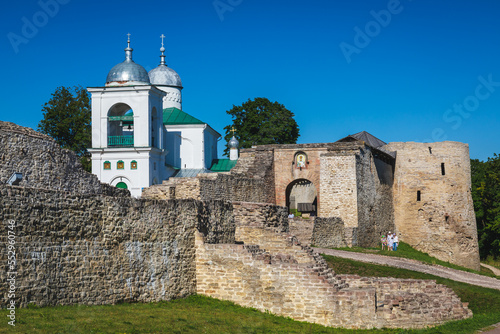 In the old village of Izborsk