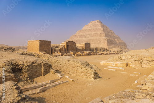 Entrance to burial complex in Saqqara