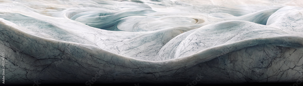 Fototapeta premium Beautiful white marble background image. Abstract illustration for banner, template