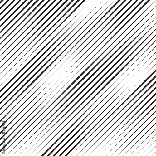 Abstract Black Diagonal Striped Background . Vector parallel slanting, oblique lines texture