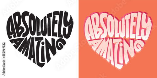 Inspiration slogan for print and poster design. Hand drawn motivation lettering phrase in modern calligraphy style.  Vector