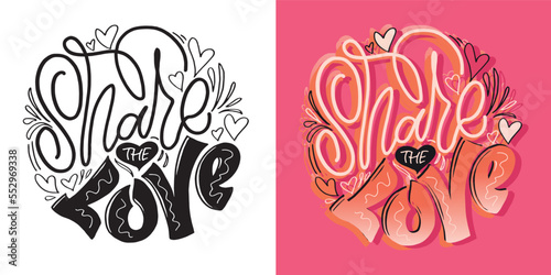 Inspiration slogan for print and poster design. Hand drawn motivation lettering phrase in modern calligraphy style.  Vector