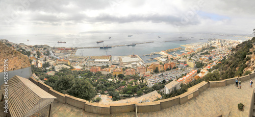 Panorama of Gibraltar