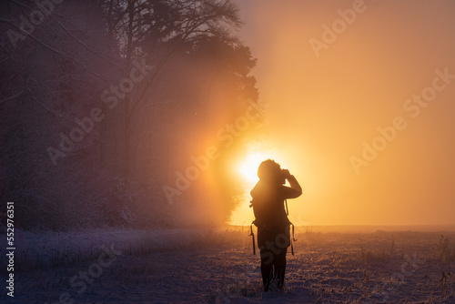 Winter auf dem Rußberg bei Tuttlingen